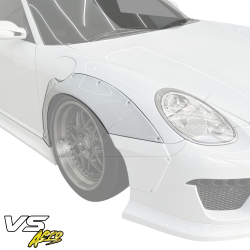 VSaero FRP TKYO v2 Wide Body Fender Flares (front) 50mm for Porsche Cayman (987) 2006-2008 image - 13
