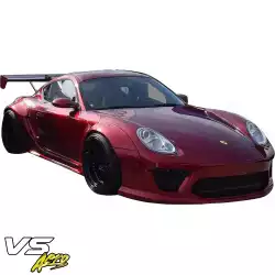 FRP TKYO v2 Wide Body Fender Flares (front) 50mm > Porsche Cayman (987) 2006-2008 image - 6
