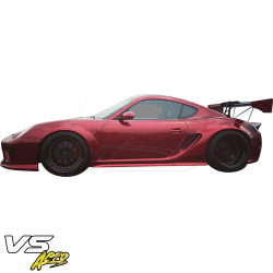 VSaero FRP TKYO v2 Wide Body Fender Flares (front) 50mm for Porsche Cayman (987) 2006-2008 image - 10