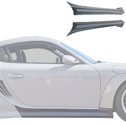 VSaero FRP TKYO v2 Wide Body Side Skirts for Porsche Cayman (987) 2006-2008 image - 8