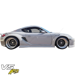 VSaero FRP TKYO v2 Wide Body Side Skirts for Porsche Cayman (987) 2006-2008 image - 9