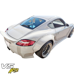 VSaero FRP TKYO v2 Wide Body Fender Flares (rear) 100mm for Porsche Cayman (987) 2006-2008 image - 17