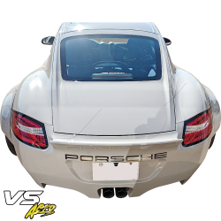 VSaero FRP TKYO v2 Wide Body Rear Bumper for Porsche Cayman (987) 2006-2008 image - 10