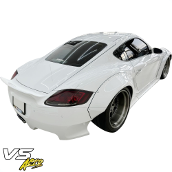 VSaero FRP TKYO v2 Wide Body Rear Bumper for Porsche Cayman (987) 2006-2008 image - 13
