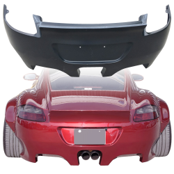 VSaero FRP TKYO v2 Wide Body Rear Bumper for Porsche Cayman (987) 2006-2008 image - 1
