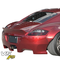 VSaero FRP TKYO v2 Wide Body Rear Bumper for Porsche Cayman (987) 2006-2008 image - 2