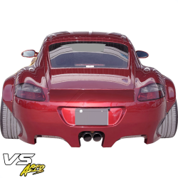 VSaero FRP TKYO v2 Wide Body Rear Bumper for Porsche Cayman (987) 2006-2008 image - 4