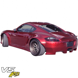 VSaero FRP TKYO v2 Wide Body Rear Bumper for Porsche Cayman (987) 2006-2008 image - 6