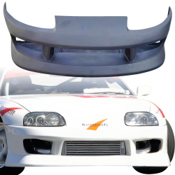 VSaero FRP BSPO Front Bumper for Toyota Supra (JZA80) 1993-1998 image - 1