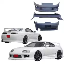 FRP BSPO Body Kit 4pc > Toyota Supra (JZA80) 1993-1998 image - 5