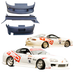 VSaero FRP BSPO Body Kit 4pc for Toyota Supra (JZA80) 1993-1998 image - 1