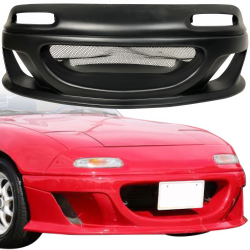 VSaero FRP STRA vB Front Bumper for Mazda Miata MX-5 (NA) 1990-1997 image - 1