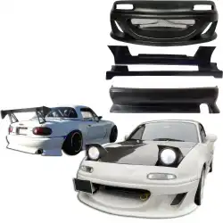 FRP STRA vB Body Kit 4pc > Mazda Miata MX-5 (NA) 1990-1997 image - 3