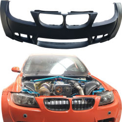 VSaero FRP TKYO Wide Body Front Bumper for BMW 328i 335i (E90) 2009-2011 > 4dr image - 6
