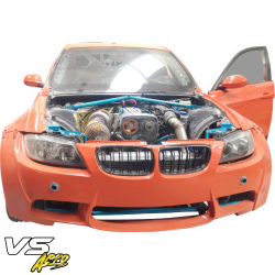 VSaero FRP TKYO Wide Body Front Bumper for BMW 328i 335i (E90) 2009-2011 > 4dr image - 8