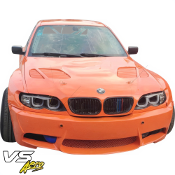 VSaero FRP TKYO Wide Body Front Bumper for BMW 328i 335i (E90) 2009-2011 > 4dr image - 10