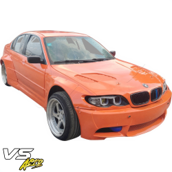 VSaero FRP TKYO Wide Body Front Bumper for BMW 328i 335i (E90) 2009-2011 > 4dr image - 11