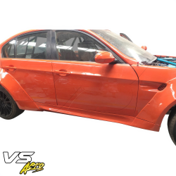 VSaero FRP TKYO Wide Body Side Skirts for BMW 328i 335i (E90) 2009-2011 > 4dr image - 7