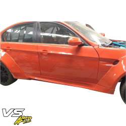 VSaero FRP TKYO Wide Body Side Skirts for BMW 328i 335i (E90) 2009-2011 > 4dr image - 8