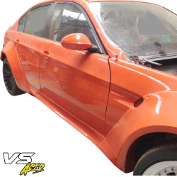 VSaero FRP TKYO Wide Body Side Skirts for BMW 328i 335i (E90) 2009-2011 > 4dr image - 4