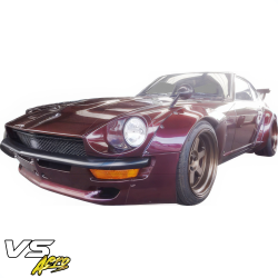 VSaero FRP TKYO Wide Body Lower Half Front Bumper for Datsun 260Z (S30) 1974-1974 > 2/4 Seater image - 2