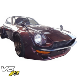 VSaero FRP TKYO Wide Body Lower Half Front Bumper for Datsun 260Z (S30) 1974-1974 > 2/4 Seater image - 3