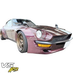 VSaero FRP TKYO Wide Body Upper Front Bumper Trim for Datsun 260Z (S30) 1974-1974 > 2/4 Seater image - 4
