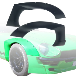 VSaero FRP TKYO Wide Body Fender Flares (front) 2pc 60mm for Datsun 260Z (S30) 1974-1974 > 2/4 Seater image - 23