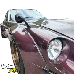 VSaero FRP TKYO Wide Body Fender Flares (front) 2pc 60mm for Datsun 260Z (S30) 1974-1974 > 2/4 Seater image - 2