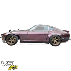 VSaero FRP TKYO Wide Body Fender Flares (front) 2pc 60mm for Datsun 260Z (S30) 1974-1974 > 2/4 Seater image - 4