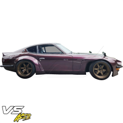 VSaero FRP TKYO Wide Body Fender Flares (front) 2pc 60mm for Datsun 260Z (S30) 1974-1974 > 2/4 Seater image - 5