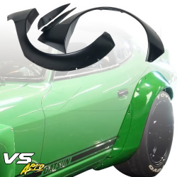 VSaero FRP TKYO Wide Body Fender Flares (rear) 4pc 100mm for Datsun 260Z (S30) 1974-1974 > 2 Seater image - 28