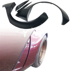 VSaero FRP TKYO Wide Body Fender Flares (rear) 4pc 100mm for Datsun 260Z (S30) 1974-1974 > 2 Seater image - 1