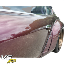 VSaero FRP TKYO Wide Body Fender Flares (rear) 4pc 100mm for Datsun 260Z (S30) 1974-1974 > 2 Seater image - 2