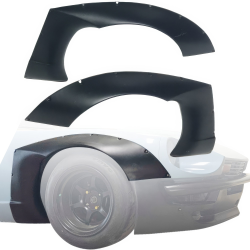 VSaero FRP TKYO Wide Body Fender Flares (front) 2pc 60mm for Datsun 280Z (S30) 1975-1978 > 2/4 Seater image - 18