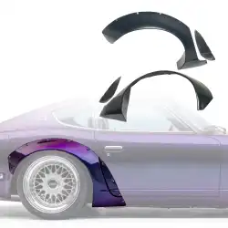 FRP TKYO Wide Body Fender Flares (rear) 4pc 100mm > Datsun 280Z (S30) 1975-1978 > 2 Seater image - 32