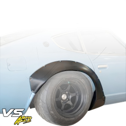 VSaero FRP TKYO Wide Body Fender Flares (rear) 4pc 100mm for Datsun 280Z (S30) 1975-1978 > 2 Seater image - 23