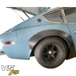 VSaero FRP TKYO Wide Body Fender Flares (rear) 4pc 100mm for Datsun 280Z (S30) 1975-1978 > 2 Seater image - 25