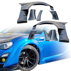 VSaero FRP VAR Wide Body Fenders (front) 8pc 50mm for Scion FR-S (ZN6) 2013-2016 image - 13