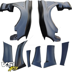 VSaero FRP VAR Wide Body Fenders (front) 8pc 50mm for Scion FR-S (ZN6) 2013-2016 image - 8