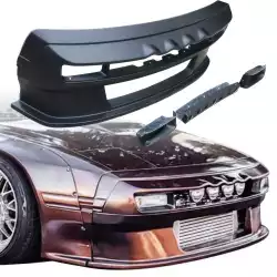 FRP TKYO Wide Body Rally Front Bumper > Mazda RX-7 (FC3S) 1986-1992 image - 1