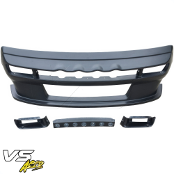 VSaero FRP TKYO Wide Body Rally Front Bumper for Mazda RX-7 (FC3S) 1986-1992 image - 4