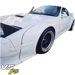 VSaero FRP TKYO Wide Body Fender Flares (front) 50mm for Mazda RX-7 (FC3S) 1986-1992 image - 14