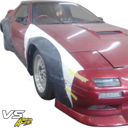 VSaero FRP TKYO Wide Body Fender Flares (front) 50mm for Mazda RX-7 (FC3S) 1986-1992 image - 6