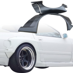 VSaero FRP TKYO Wide Body Fender Flares (rear) 90mm for Mazda RX-7 (FC3S) 1986-1992 image - 14