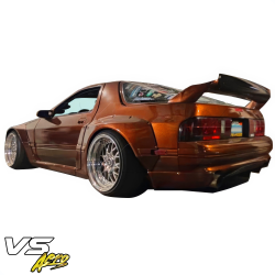 VSaero FRP TKYO Wide Body Rear Lip Add-ons for Mazda RX-7 (FC3S) 1986-1992 image - 3