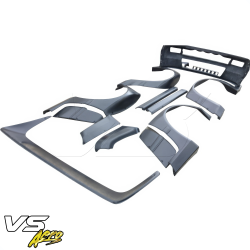 VSaero FRP TKYO Wide Body Rally Kit w Wing for Mazda RX-7 (FC3S) 1986-1992 image - 3