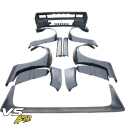 VSaero FRP TKYO Wide Body Rally Kit w Wing for Mazda RX-7 (FC3S) 1986-1992 image - 4