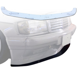 VSaero FRP TKYO Front Splitter for Mercedes-Benz 190E (W201) 1988-1993 image - 4
