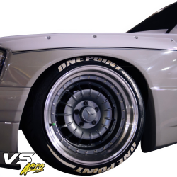 VSaero FRP TKYO Wide Body Fenders (front) 4pc for Mercedes-Benz 190E (W201) 1988-1993 image - 7